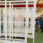 Szklany stojak na arkusz szklany Smart Storge na bok