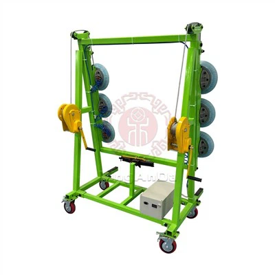 Samochód z korbą ręczną z przyssawką typu Push Trolley